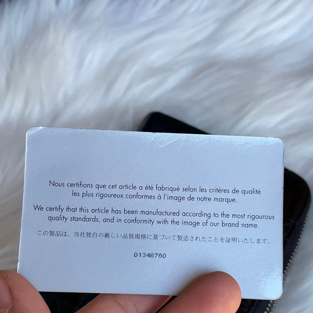 Dior zipper wallet - Picture 16 of 17